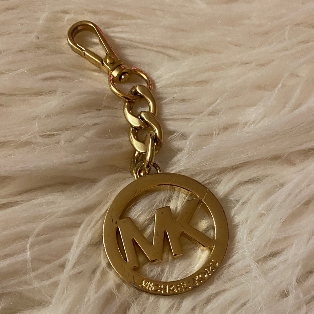 Michael KORS Gold Keychain Accessory